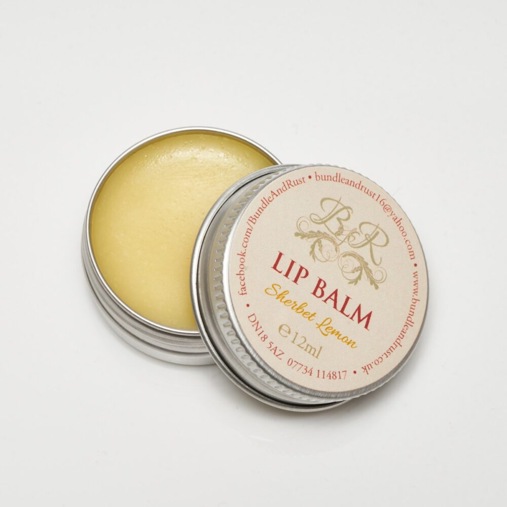 lemon lip balm