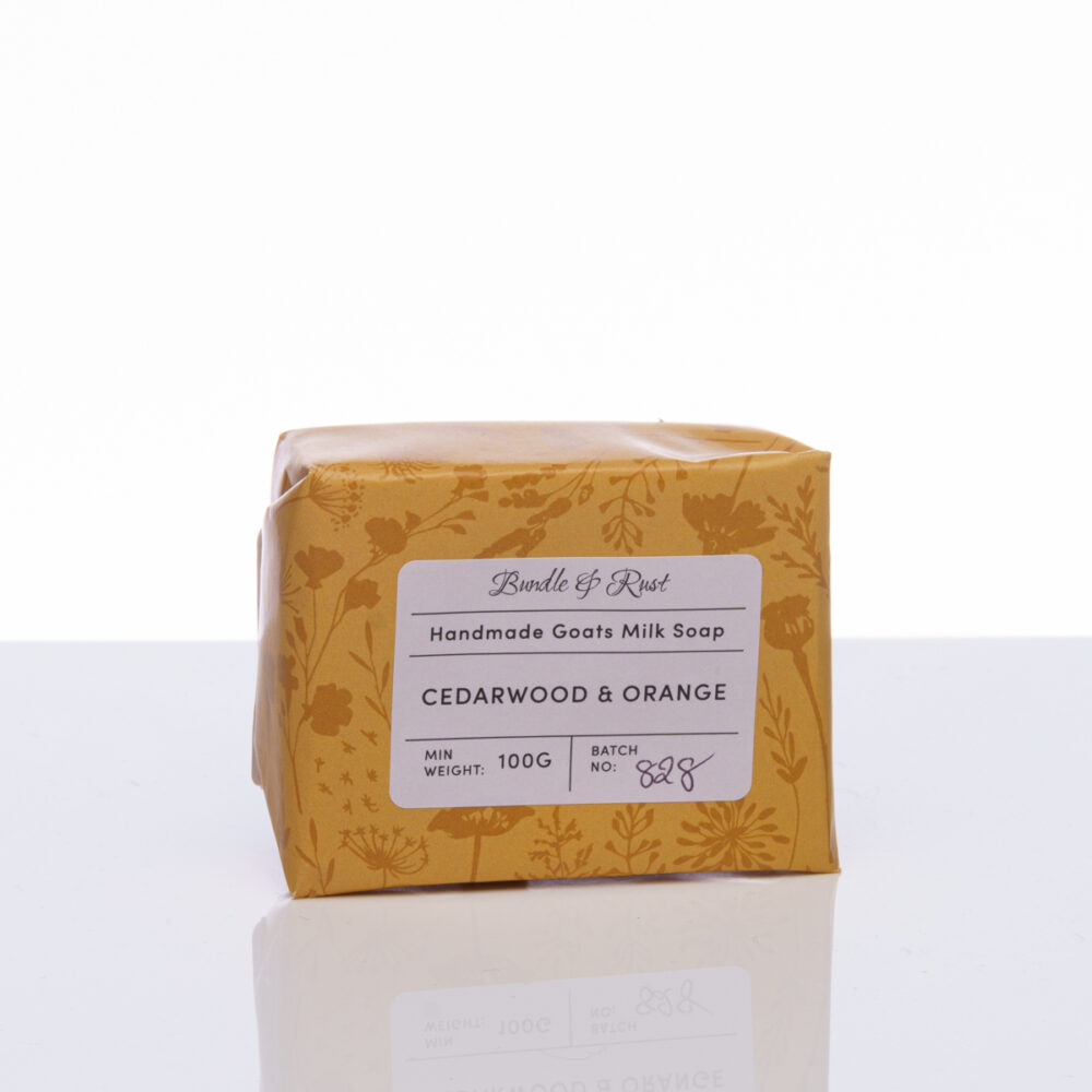 Cedarwood & orange soap