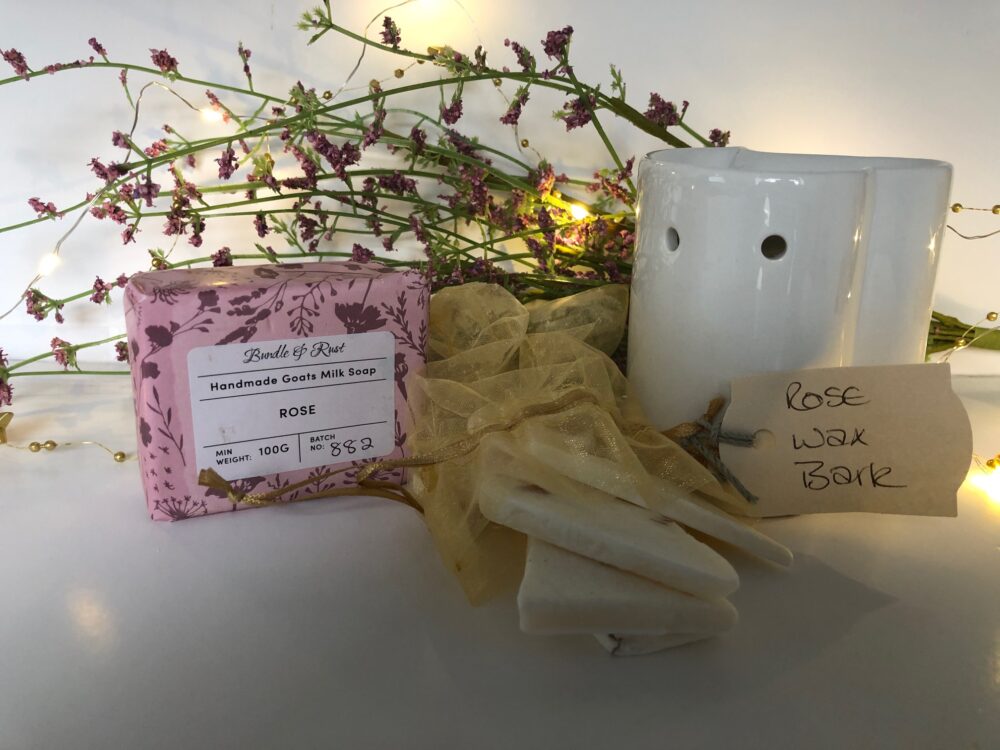 wax melt and goats milk soap gift set