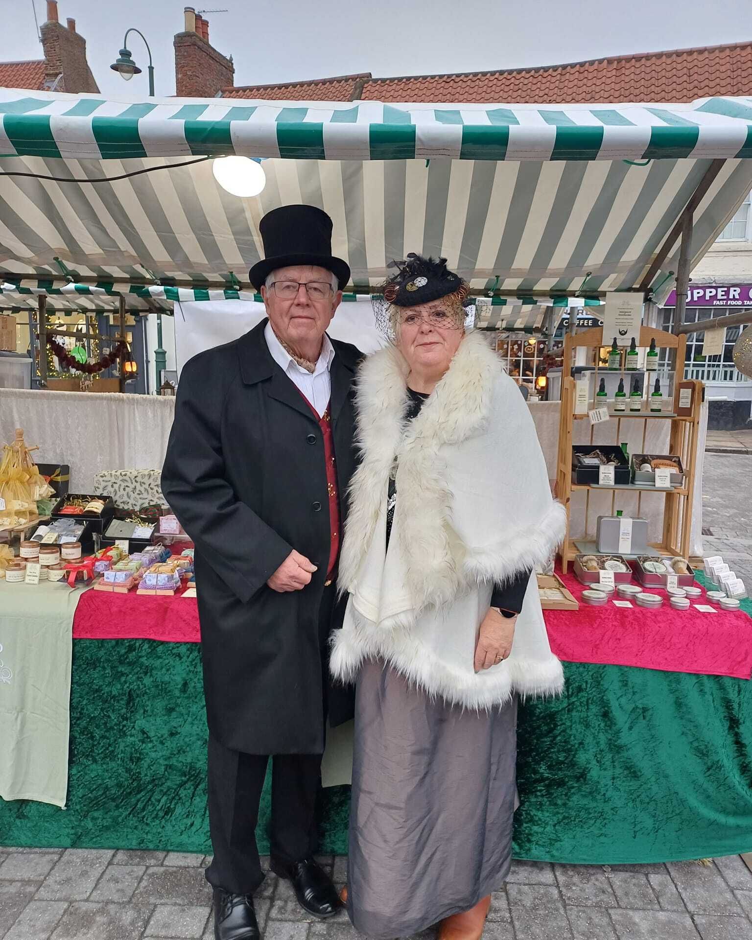 Sally and Tony at Beverley Festival of Christmas